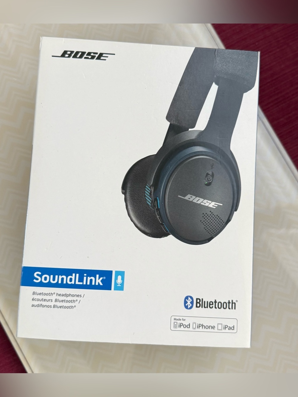 Bose SoundLink Wireless Bluetooth Headphones Empty Box only